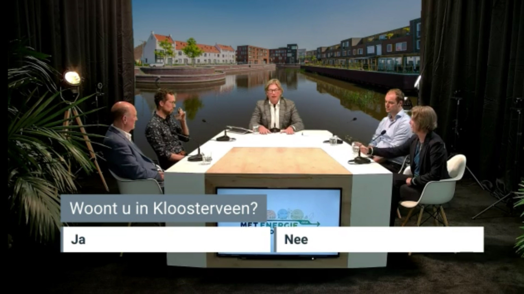 Overview livestream studio assen